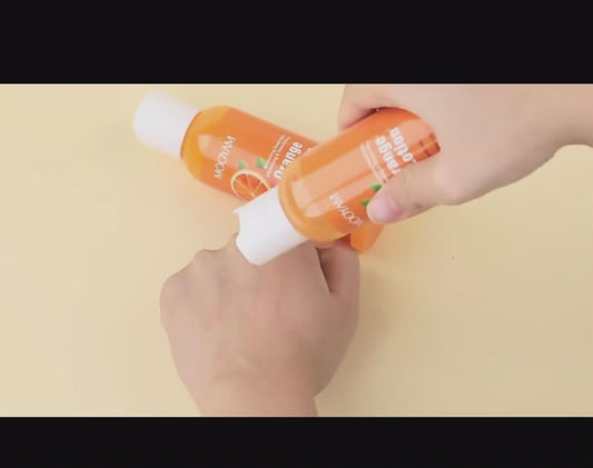 Lotion peeling à l'orange